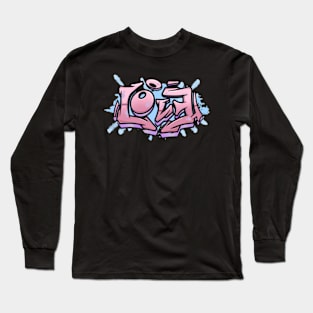 graffiti love Long Sleeve T-Shirt